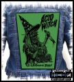 ACID WITCH - Its Halloween Night ! -- Backpatch Back patch.jpg