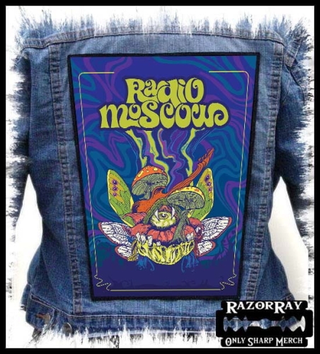 RADIO MOSCOW - Mushrooms -- Backpatch Back Patch.jpg