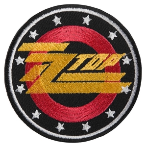 ZZ TOP [ iron on] -- Embroidered  Patch