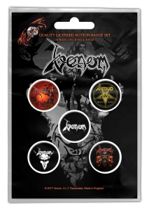VENOM-- Badges [5 Pack] 