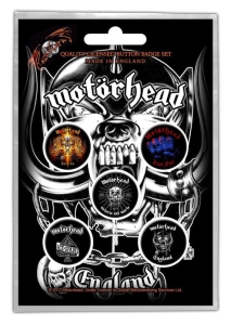 MOTORHEAD -- Badges [5 Pack] 