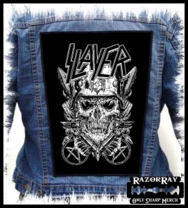 SLAYER - Skull -- Backpatch