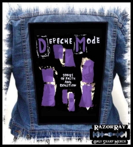 DEPECHE MODE - Songs Of Faith And Devotion -- Backpatch