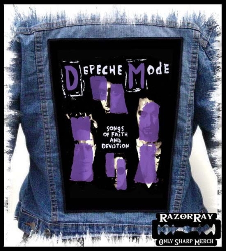 DEPECHE MODE - Songs Of Faith And Devotion --- Backpatch Back Patch.jpg