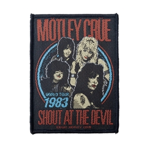 MOTLEY CRUE - Shout at the Devil -- Woven Patch 