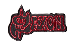 SAXON [ iron on] -- Embroidered  Patch