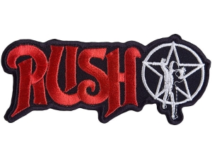 RUSH  [ iron on] -- Embroidered  Patch 