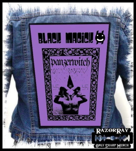 BLACK MAGICK SS - Panzerwitch -- Backpatch Back Patch - C.jpg