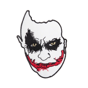 JOKER - FACE [ iron on] -- Embroidered  Patch