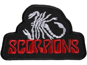 SCORPIONS  [ iron on] -- Embroidered  Patch 