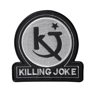 KILLING JOKE [ iron on] -- Embroidered  Patch