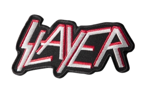 SLAYER - LOGO [ iron on] -- Embroidered  Patch