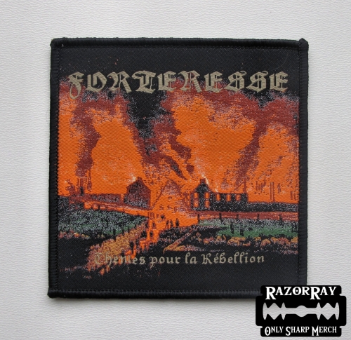 FORTERESSE - Thèmes pour la rébellion [black border] Patch.JPG