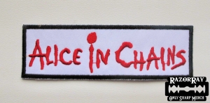 Naszywka ALICE IN CHAINS [white]