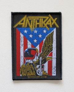 Naszywka ANTHRAX - JUDGE DREDD