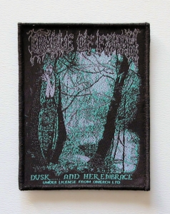 CRADLE OF FILTH - DUSK AND HER EMBRACE -- Woven Patch