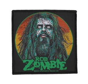 ROB ZOMBIE - ZOMBIE FACE -- Woven Patch