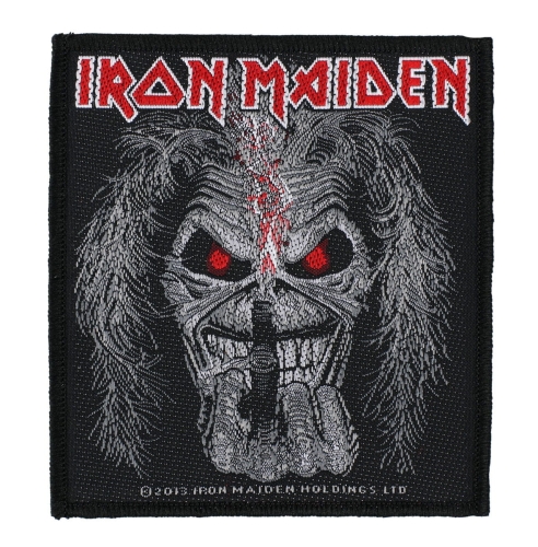 IRON MAIDEN - EDDIE CANDLE FINGER --- patch.JPG