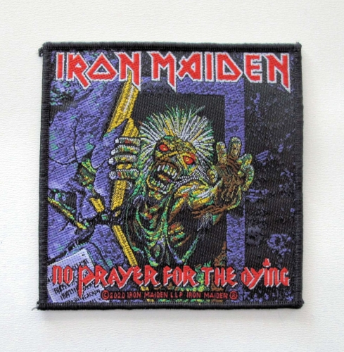 IRON MAIDEN - No Preyer For The Dying -- patch.JPG