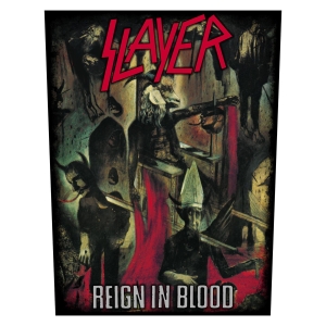 SLAYER - REIGN IN BLOOD -- Official Backpatch 