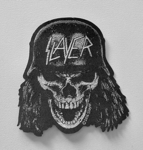 SLAYER - WEHRMACHT SKULL [Laser Cut] -- patch.JPG