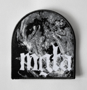 MGŁA - Groza [black] -- Woven Patch 