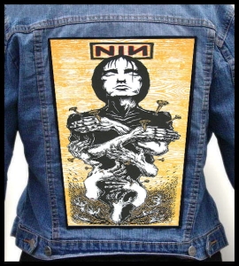 NINE INCH NAILS - Hands -- Backpatch