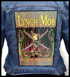 LYNCH MOB - Wicked Sensation -- Backpatch