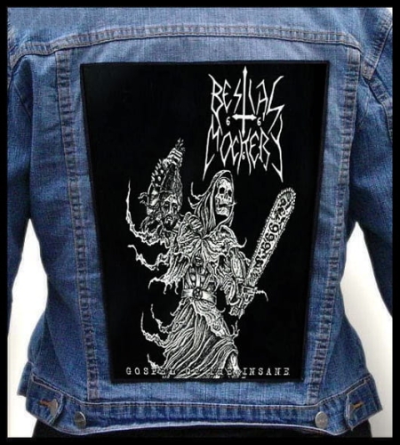 BESTIAL MOCKERY - Gospel of the Insane -- Backpatch.jpg