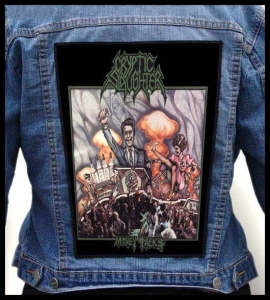 CRYPTIC SLAUGHTER - Money Talks -- Backpatch