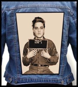 ELVIS PRESLEY - Elvis in Jail -- Backpatch