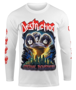 longsleeve DESTRUCTION - ETERNAL DEVASTATION [white]