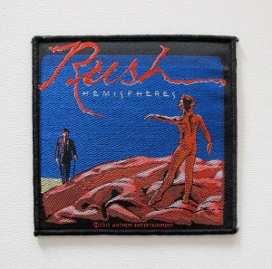 RUSH - Hemispheres  -- Woven Patch