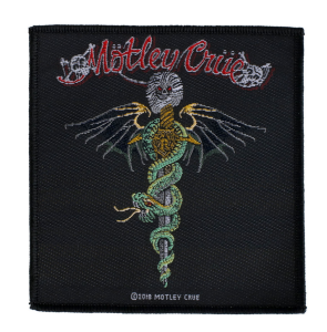 MOTLEY CRUE - Dr Feelgood -- Woven Patch