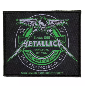 Naszywka METALLICA - BEER LABEL