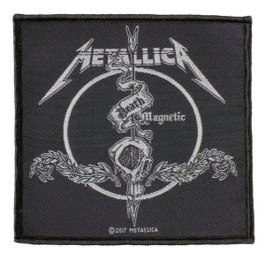 METALLICA - DEATH MAGNETIC ARROW -- Woven Patch 