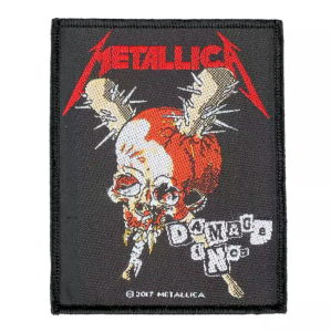 METALLICA - DAMAGE -- Woven Patch 