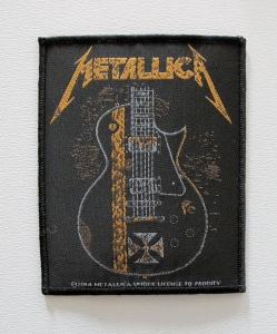 METALLICA - Hetfield Guitar -- Woven Patch