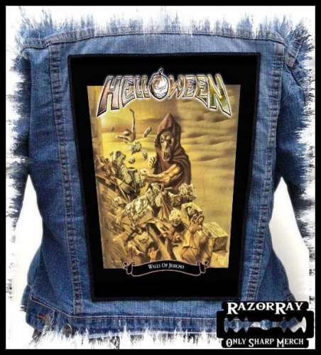 HELLOWEEN - Walls of Jericho --- Backpatch Back Patch.jpg
