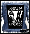 CARNIVORE - Retaliation [black&amp;white] -- backpatch back patch.jpg
