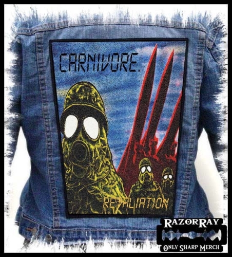 CARNIVORE - Retaliation -- backpatch back patch.jpg