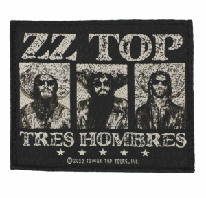 Naszywka ZZ TOP - TRES HOMBRES
