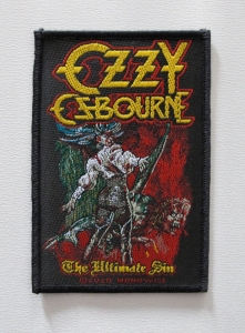 Naszywka OZZY OSBOURNE - THE ULTIMATE SIN