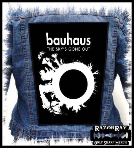 BAUHAUS - The Sky's Gone Out -- Backpatch Back Patch.jpg