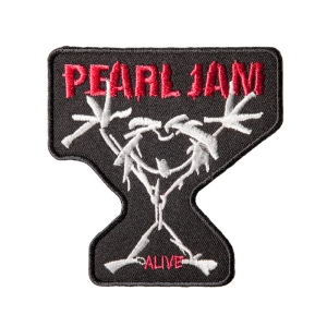 PEARL JAM [ iron on] -- Embroidered  Patch