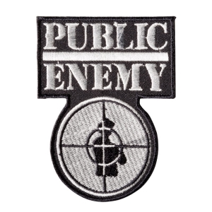 Naszywka PUBLIC ENEMY [ termiczna] 
