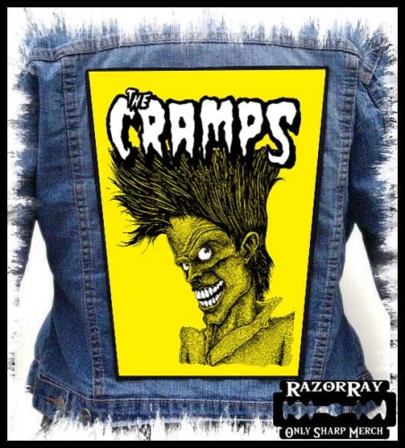THE CRAMPS - Bad Music For Bad People -- Backpatch Back Patch.jpg
