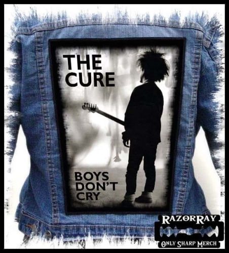 THE CURE - Boys Don't Cry -- Backpatch Back Patch.jpg