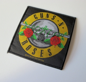 GUNS N ROSES - LOGO -- Woven Patch 