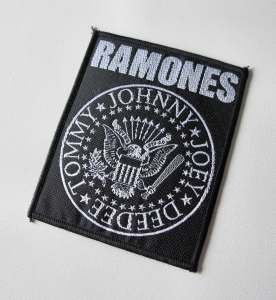 RAMONES - Classic Seal -- Woven Patch  